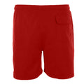 Red - Back - SOLS Mens Sandy Swim Shorts