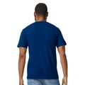 Navy - Back - Gildan Unisex Adult Softstyle Midweight T-Shirt