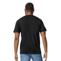 Pitch Black - Back - Gildan Unisex Adult Softstyle Midweight T-Shirt