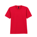 Red - Front - Gildan Unisex Adult Softstyle Midweight T-Shirt