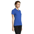 Royal Blue - Side - SOLS Womens-Ladies People Polo Shirt