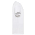 White - Side - Fruit of the Loom Unisex Adult Valueweight T-Shirt