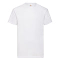White - Front - Fruit of the Loom Unisex Adult Valueweight T-Shirt