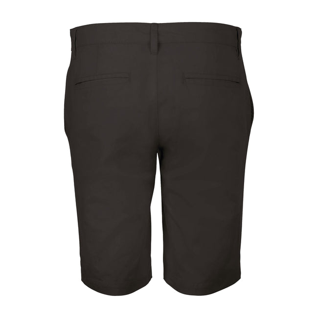 Black - Back - SOLS Mens Jasper Casual Shorts