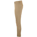 Chestnut - Side - SOLS Womens-Ladies Jules 7-8 Chinos