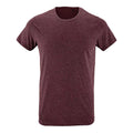 Oxblood - Front - SOLS Unisex Adult Regent Slim T-Shirt