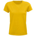 Gold - Front - SOLS Womens-Ladies Crusader T-Shirt