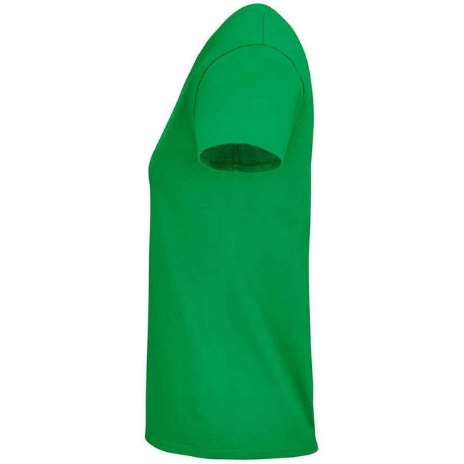 Kelly Green - Side - SOLS Womens-Ladies Crusader T-Shirt