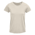 Natural - Front - SOLS Womens-Ladies Crusader T-Shirt