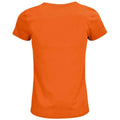 Orange - Back - SOLS Womens-Ladies Crusader T-Shirt