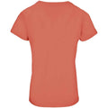 Pop Orange - Back - SOLS Womens-Ladies Crusader T-Shirt