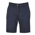 French Navy - Front - SOLS Womens-Ladies Jasper Chino Bermuda Shorts Chinos