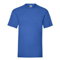 Royal Blue - Front - Fruit of the Loom Unisex Adult Valueweight T-Shirt