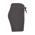 Charcoal - Lifestyle - Build Your Brand Womens-Ladies Terry Heather Plain Shorts