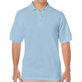 Light Blue - Side - Gildan Unisex Adult DryBlend Polo Shirt