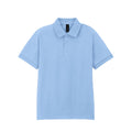 Light Blue - Front - Gildan Unisex Adult DryBlend Polo Shirt