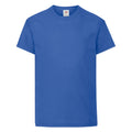 Royal Blue - Front - Fruit of the Loom Childrens-Kids Original T-Shirt