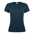 Petroleum Blue - Front - SOLS Womens-Ladies Sporty Raglan T-Shirt
