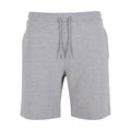 Heather Grey - Front - Build Your Brand Unisex Adult Ultra Heavy Sweat Shorts
