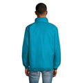 Aqua - Back - SOLS Unisex Adult Shift Windbreaker