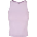 Lilac - Front - Build Your Brand Womens-Ladies Racerback Tank Top