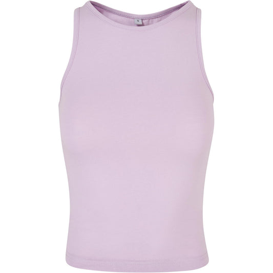 Lilac - Front - Build Your Brand Womens-Ladies Racerback Tank Top