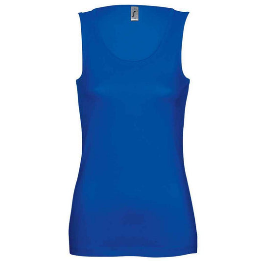 Royal Blue - Front - SOLS Womens-Ladies Jane Tank Top