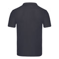 Deep Navy - Back - Fruit of the Loom Unisex Adult Original Polo Shirt