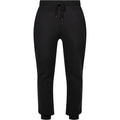 Black - Front - Build Your Brand Unisex Adult Basic Organic Cotton Sweatpants