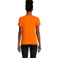 Orange - Back - SOLS Womens-Ladies Pioneer T-Shirt
