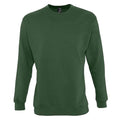 Bottle Green - Front - SOLS Unisex Adult New Supreme Sweatshirt