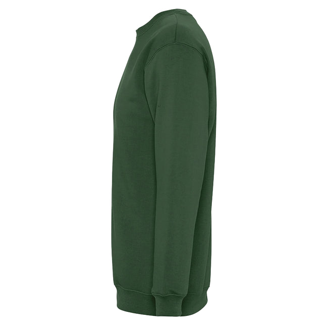 Bottle Green - Back - SOLS Unisex Adult New Supreme Sweatshirt