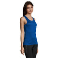 Royal Blue - Side - SOLS Womens-Ladies Sporty Tank Top