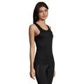 Black - Side - SOLS Womens-Ladies Sporty Tank Top