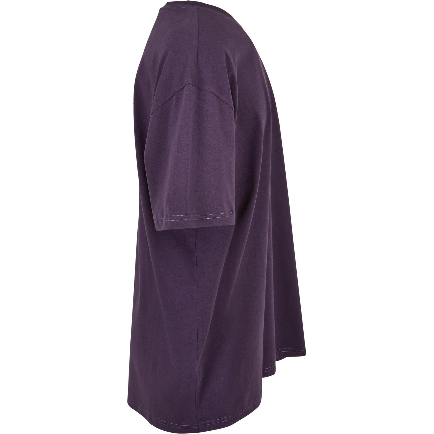 Purple Night - Side - Build Your Brand Unisex Adult Heavyweight Oversized T-Shirt