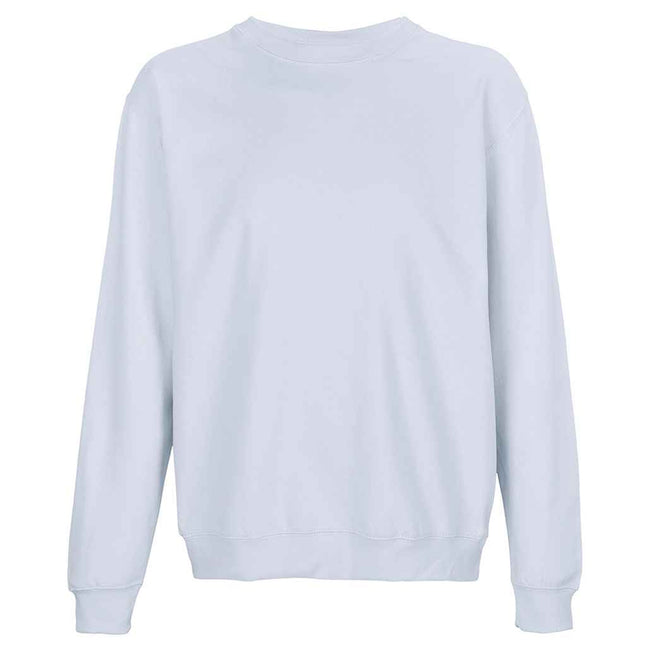 Creamy Blue - Front - SOLS Unisex Adult Columbia Crew Neck Sweatshirt