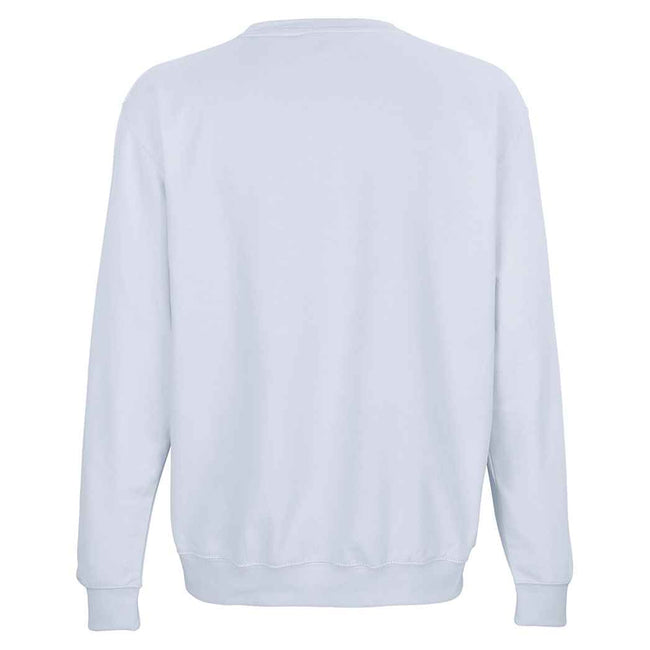 Creamy Blue - Back - SOLS Unisex Adult Columbia Crew Neck Sweatshirt