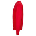 Bright Red - Side - SOLS Unisex Adult Columbia Crew Neck Sweatshirt