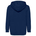 Navy - Back - Fruit of the Loom Childrens-Kids Classic Hoodie