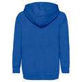 Royal Blue - Back - Fruit of the Loom Childrens-Kids Classic Hoodie