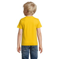 Gold - Back - SOLS Childrens-Kids Crusader T-Shirt