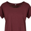 Cherry - Back - Build Your Brand Womens-Ladies Slub Long T-Shirt