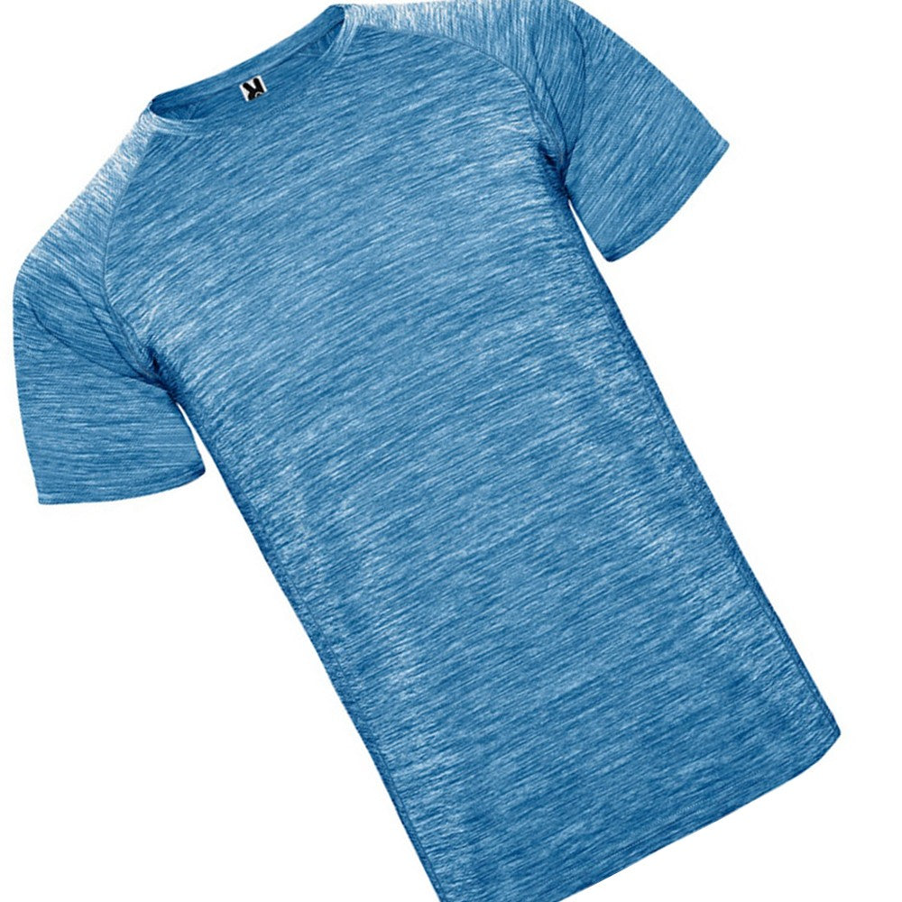 Royal Blue - Back - Roly Childrens-Kids Austin Heather Sports T-Shirt