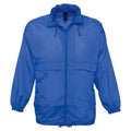 Royal Blue - Front - SOLS Unisex Adult Surf Windbreaker