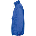 Royal Blue - Side - SOLS Unisex Adult Surf Windbreaker