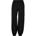 Black - Front - Build Your Brand Womens-Ladies Balloon High Waist Sweatpants