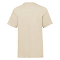 Natural - Side - Fruit of the Loom Childrens-Kids Valueweight T-Shirt