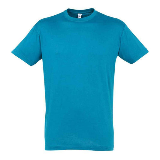Aqua - Front - SOLS Unisex Adult Regent T-Shirt