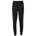 Black - Front - SOLS Womens-Ladies Jake Slim Jogging Bottoms
