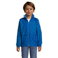 Royal Blue - Front - SOLS Childrens-Kids Surf Windbreaker